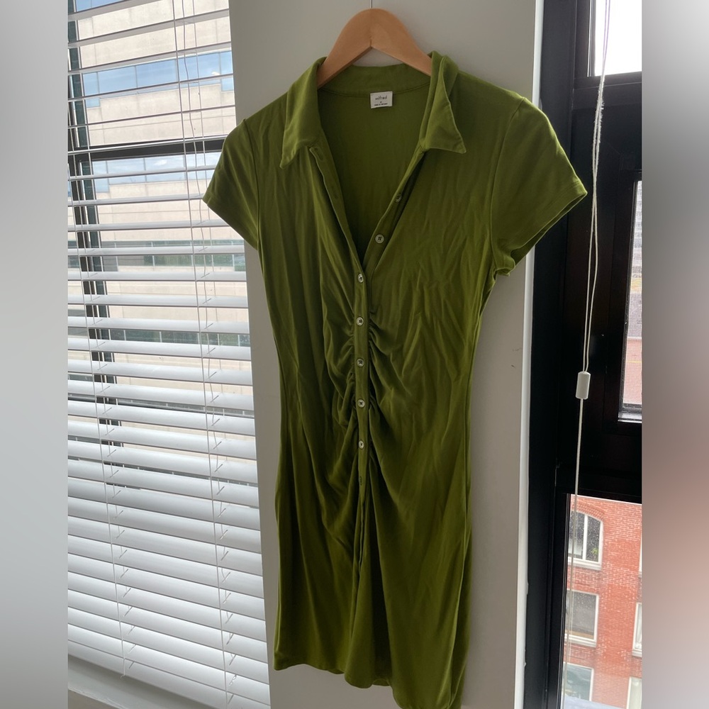 WILFRED Succulent Green Dress
